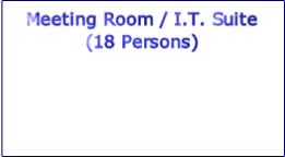 Meeting Room / I.T. Suite
(18 Persons)
